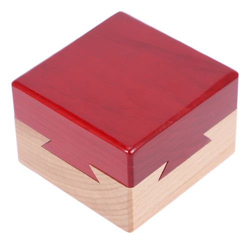 Rompecabezas De Madera Ming Lock Treasure Box