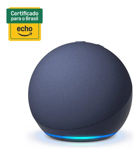 Echo Dot 5ª Geração Alto-falante De 1,73 Azul Amazon