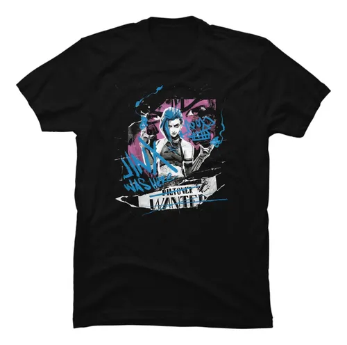 Camiseta De Jinx Arcane Lol Unisex Onl N4