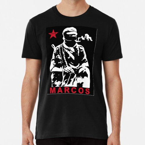 Remera Subcomandante Marcos Del Ezln Algodon Premium