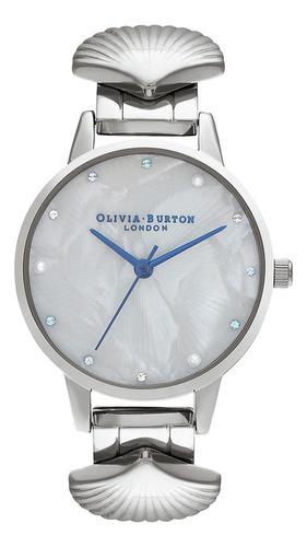 Reloj Olivia Burton Dama Color Plateado Ob16us15 - S007