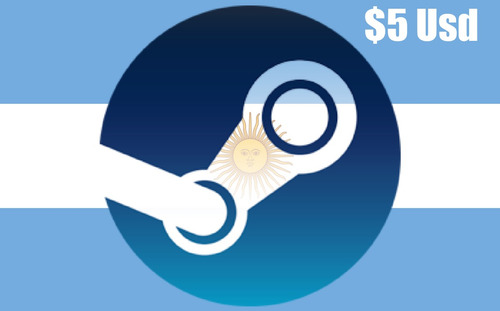 Tarjeta Regalo Steam 5 Usd