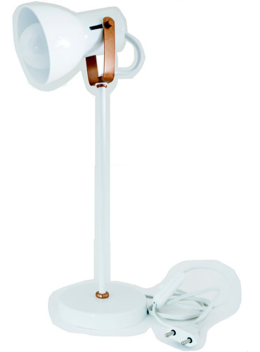 Imagem 3 de 5 de Luminária De Mesa Abajur Lâmpada Bulbo Led