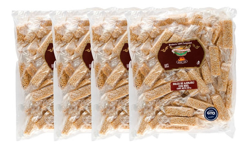 4 Dulces De AjonjolĂ Con Miel 250 G Tradicional De Salgado