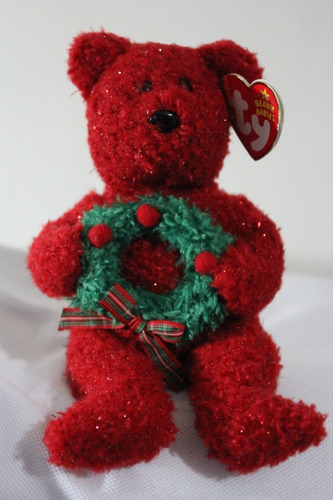 Peluche Ty  2006 Holiday  Teddy Oso De 21 Cm Original Usa  