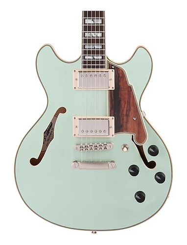 D'angelico Deluxe Series Mini Dc Limited-edition Semi-hollow