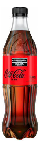 Cola Cola 500ml Zero Pack X 6 Unid Botellas Bajas Calorías
