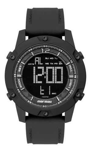 Relógio Mormaii Masculino Wave Preto - Mo390ja 8p