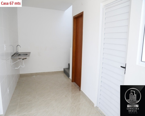 Sobrado Com 2 Dormitórios À Venda, 67 M² Por R$ 165.000 - Jardim Santa Esmeralda - Sorocaba/sp - Ca00074 - 67692364
