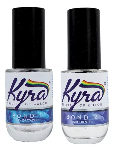 Bond 1 Y Bond 2. Para Uñas. Adherencia Gel. Kyra Color Bond 1 Y 2 ...