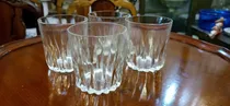 Comprar Antiguos Vasos Vidrio 4 Unidades Impecables Oferta N161