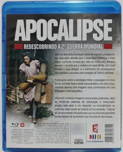 Blu-ray Apocalipse - Redescobrindo A 2° Guerra Mundial