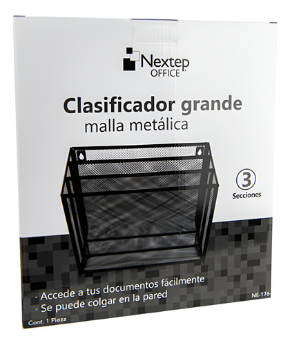 Caja Master C/12 Clasificador Nextep Malla 3 Niveles Grande