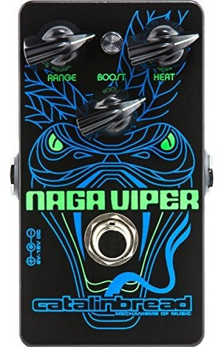 Pedal de reforço de agudos moderno Catalinbread Naga Viper para Gu