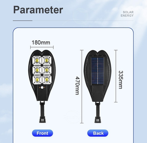 La Inducción De La Luz De Calle Solar 300cob De 8000watts Ll