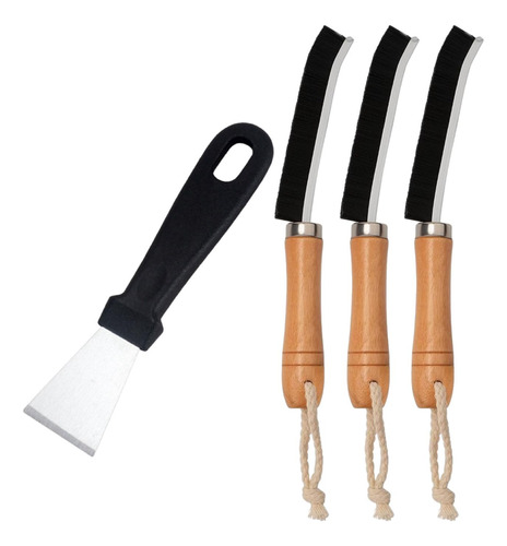3 Cepillo De Limpieza Profunda Compatible Con Zonas De