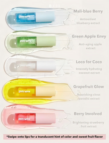 Sheglam Gloss Jelly Wow Aceite Labial Hidratante Acabado Bri Berry Involved