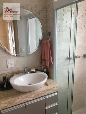 Apto Com 2 Dormitórios Sala Estendida, 80 M² Por R$ 560.000 - Santa Teresinha - Santo André/sp - Ap3225