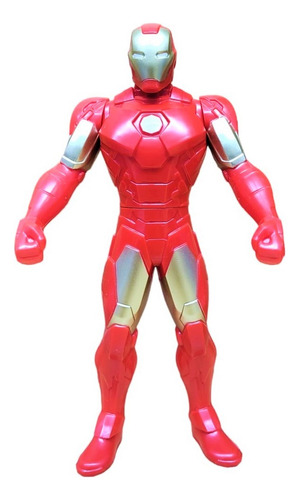 Muñeco Iron Man Articulado Marvel 23 Cm Para Niños No Toxico