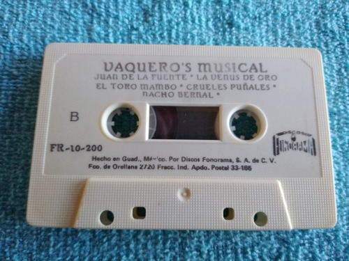 Vaquero's Musical El Ranchero Chido Fonorama Kct (Usado)