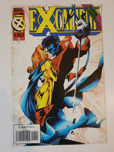 Marvel - X-men 3 Excalibur Clavos De Sueño Trilogía 2 -  