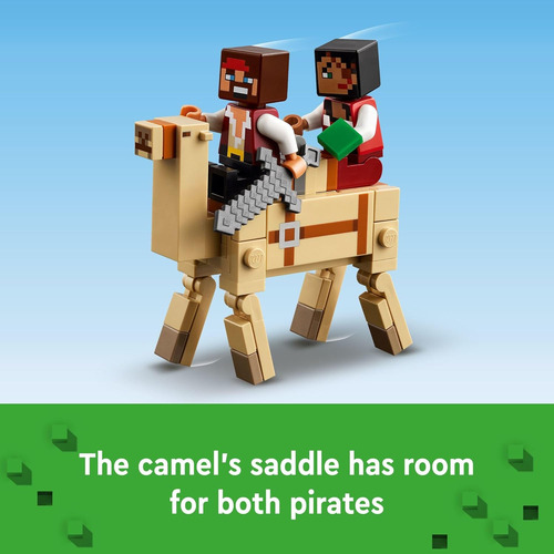 Set De Juego Lego Minecraft The Pirate Ship Voyage, Barco De