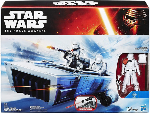 Star Wars Nave Vehículos E7 Con Figura Class Original Hasbro
