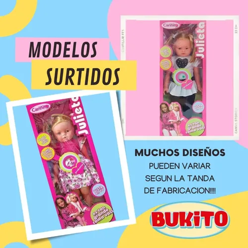 Muñeca julieta sales grande que habla