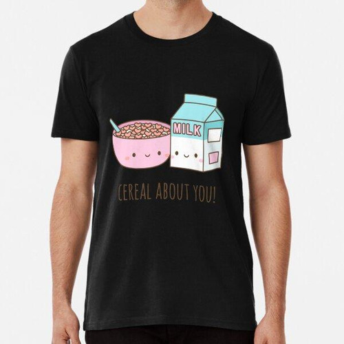 Remera Cereales Lindos Sobre Ti Love Puns Algodon Premium