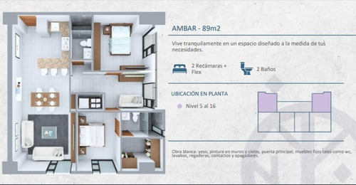 Imagen 12 de 26 de ** Departamento Preventa En Livo