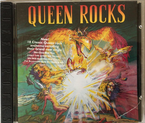 Queen Rocks. Cd Original Usado. Qqk. Ag.