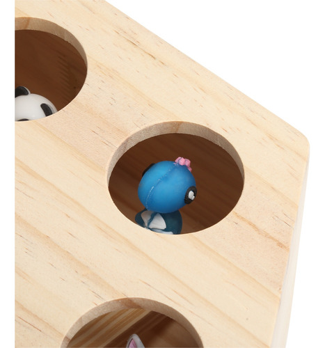 Juguete Para Hámster Pet Hit, De Madera Y Silicona, Interact