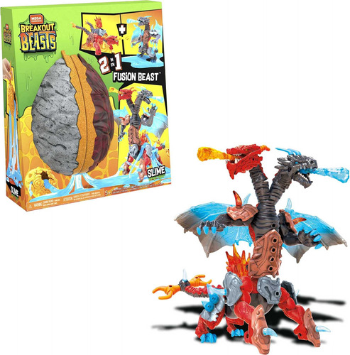 Mega Construx Fusion Beast 2 En 1