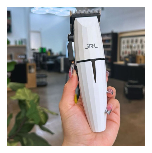 Cortadora Inalámbrica Profesional Jrl Onyx Clipper Blanco