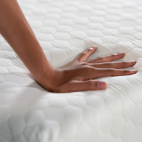 Colchón Matrimonial Memory Foam En Caja Semi Firme Ortopedic