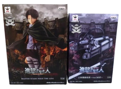 Attack On Titan Levi Master Stars Piece Banpresto Original