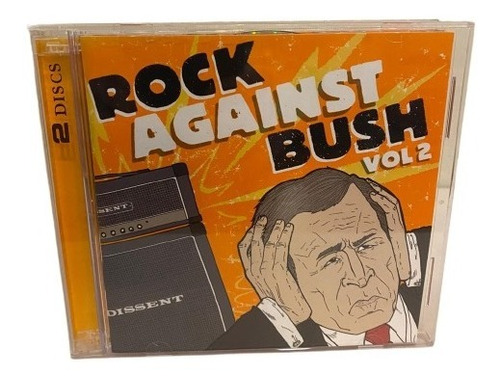 Various  Rock Against Bush Vol 2 Cd Usado