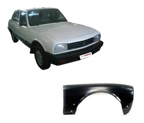 Guardabarro Peugeot 504 Sr Con Agujero Para Moldura Derecho