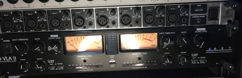Pre Amplficador E Compressor 02 Canais Art Pro Vla Il