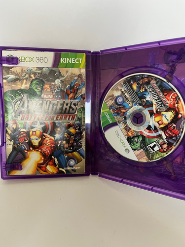 Marvel Avengers Battle For Earth Xbox 360 Kinect (Usado)