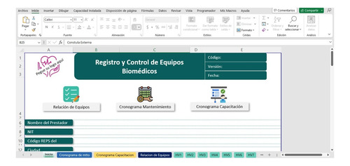 Herramienta Apoyo Gestión Equipos Biomédicos Versión Básica