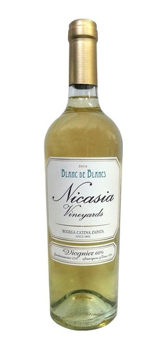 Nicasia Blanc De Blancs 750 Ml X 3 Unidades