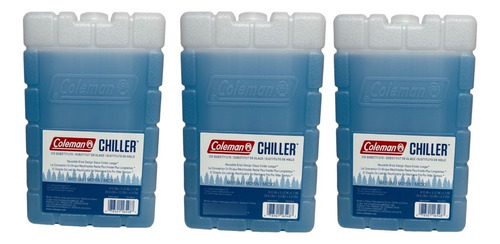 3 Pack Hielo Artificial Coleman Refrigerante Para Cooler