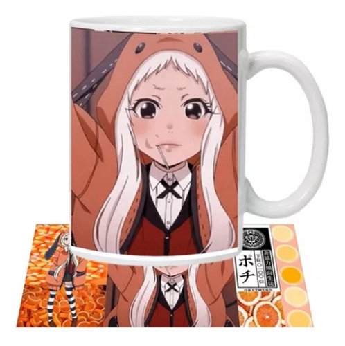 Tazón Runa Yomozuki Kakegurui Face Anime Grafimax