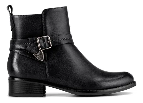 Botines Dama Baja Mujer Diario Casual Descanso Moda Weide