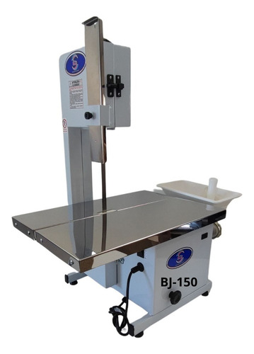 Mini Serra Fita Mesa Móvel Com Moedor Carne Acoplado Bja-150