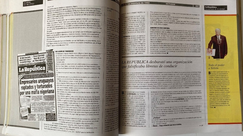 10 Años De Multitud, La República, 1998, 670 Páginas, C1 (Usado)