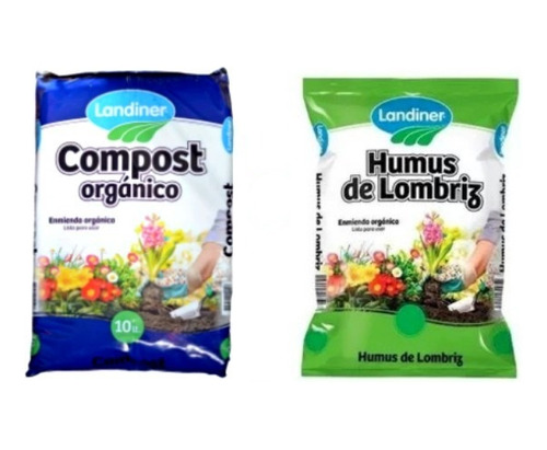 Humus De Lombriz  + Compost X 10 Lts C/u - Horus Grow -