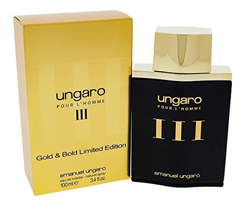 Emanuel Ungaro Ungaro Iii Gold And Bold Por Emanuel Ungaro P