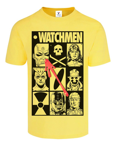 Playera Watchmen Portada Comic Delux Dave Gibbons Alan Moore